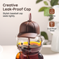 Affordable alternatives to Starbucks Cute Bear Shaped Glass Water Bottle