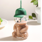 Affordable alternatives to Starbucks Cute Bear Shaped Glass Water Bottle