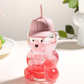 Affordable alternatives to Starbucks Cute Bear Shaped Glass Water Bottle