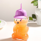 Affordable alternatives to Starbucks Cute Bear Shaped Glass Water Bottle
