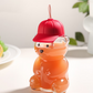 Affordable alternatives to Starbucks Cute Bear Shaped Glass Water Bottle