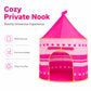 Portable Kids Play Tent Indoor Castle Yurt Playhouse