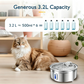 Stainless Steel Pet Water Fountain for Drinking