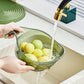🥳HOT SALE🥳💞50K+ SOLD! Rice Washing Bowl – Dual-function, fine mesh & ergonomic handle. Washes & drains perfectly – grab yours! ✅