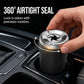Rotating Car Ashtray with Ceramic Inner Liner