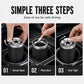 Rotating Car Ashtray with Ceramic Inner Liner