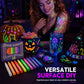 🔥 50% OFF! ✨ Glow Party Tattoo Pens | Temporary UV Body Art Markers | Fun Glow-in-the-Dark Designs for Parties, Festivals & Events 🎉