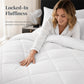 🛏️Winter Essentials - 60% OFF✨ 3-Piece Quilted Comforter Set – Soft Microfiber Duvet with Pillowcases