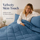 🛏️ Brushed Microfiber Comforter Set: Diamond Quilting, Moisture-Wicking, All-Season, with 2 Pillowcases