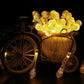 Waterdrop solar lights are ideal for camping, gardens and festive decorations