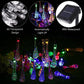 Waterdrop solar lights are ideal for camping, gardens and festive decorations