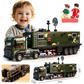 Pull-Back Alloy Command Truck Toy