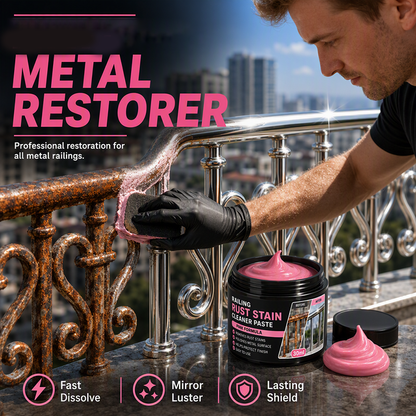 🌟LAST DAY SALE: ONLY ￡8.99!!🎁✨Railing Rust Stain Cleaner Paste
