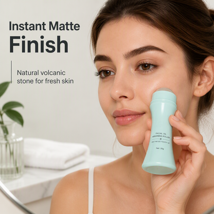🌟LAST DAY SALE: ONLY ￡9.99!!🎁✨Portable Facial Oil Absorbing Roller
