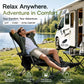 🪑 Portable, adjustable folding chair for outdoor use – Lightweight, sturdy & versatile – Ideal for the garden, camping, the beach or the patio – easy to carry and set up 🏕️✨