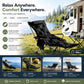 🪑 Portable, adjustable folding chair for outdoor use – Lightweight, sturdy & versatile – Ideal for the garden, camping, the beach or the patio – easy to carry and set up 🏕️✨