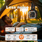 🌀 50% OFF NOW! ⏰ Multi-Functional Outdoor Camping Fan – Rechargeable & portable – LED light, power bank & hook – perfect for tents, patios or work sites 🔋