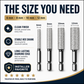 🥳2026 HOT SALE🥳💞50K+ SOLD!🛡️ 50% OFF! Diamond Drill Bits Set – 5‑16mm sizes, hex shank fits most drills. Dry or wet use – smooth, precise holes every time! 💎💪