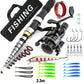 🎣Complete Travel Fishing Gear Set & Carrying Bag🎒