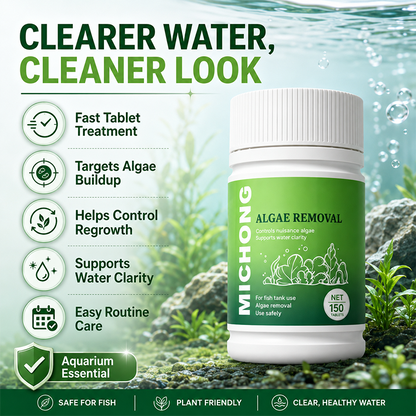 Fast-Acting Aquarium Algae Remover Tablets