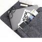 Storage bag with hanging pockets