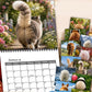 Funny Animal Butt Wall Calendar