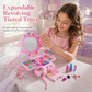 Washable Princess Makeup Set – Non‑irritating, trays & portable case 🎀