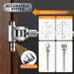 🔧 🚪 Universal adjustable door hinge wrench for heavy-duty steel and precise adjustment – Perfect for quick door repairs and installations 🛠️