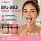 Clean Tongue Instantly! No-Gag 3-in-1 Silicone Scraper