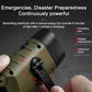 🔦 Solar + Hand-Crank Flashlight | Outdoor Backup