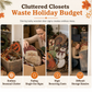 🎄LIMITED-TIME 50% OFF! 🏡Interchangeable Wooden Gnome Welcome Sign Holiday Hanging Plaque for Christmas and Halloween Wall Decor