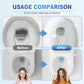 Disposable Toilet Brush System with Caddy