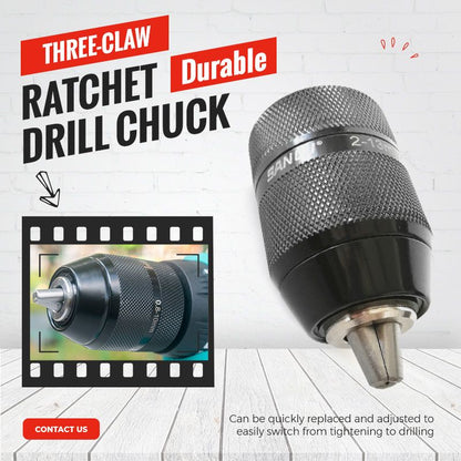 Three-claw Ratchet Drill Chuck