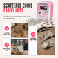 🏦 LIMITED-TIME 50% OFF! 🔐 Kids ATM Money Saving Box, Fingerprint Password Safe with Auto Bill Feeder, Educational Piggy Bank for Boys & Girls ✨