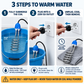 Stainless Steel Spiral Immersion Water Heater