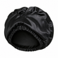 ✨ Help Keep Hair Smooth While You Wind Down🌙 2-in-1 Satin Sleep Bonnet with Built-In Eye Mask