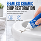 Restore Chipped Ceramic Instantly! No-Mess Glossy Repair Paste