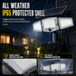 💡Solar 3-Head Motion Sensor Light