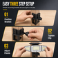 💡Solar 3-Head Motion Sensor Light