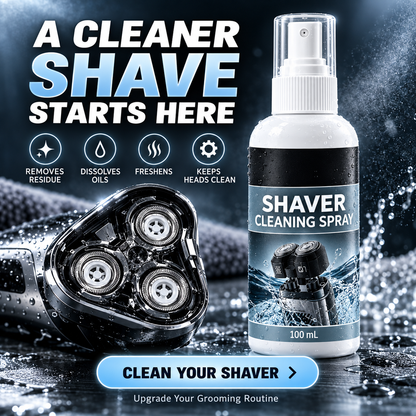 Deep-Clean Any Shaver Instantly! No-Clog Lubricating Fluid