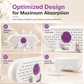 💦Reusable Mini Household Dehumidifier with Purple Silica Bead Indicator for Wardrobe, Closet & Shoe Cabinet