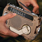 ⏰Hot Sale 60% OFF🎉Multi-function Hand Crank Portable Radio with Flashlight
