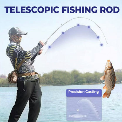 Portable Telescopic Fishing Rod