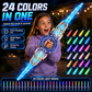 🎄🎁Christmas Special: Final Price Drop!🏆Rechargeable Double-Blade Light Up Sword
