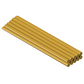 Universal Brass Brazing Rods for Metalwork (10-Pieces)