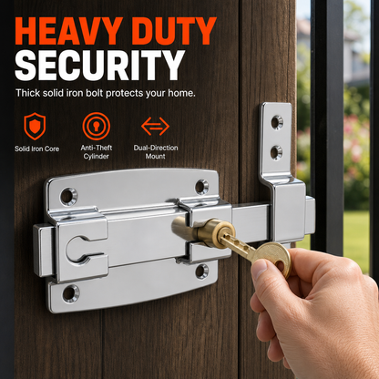 Security Sliding Bolt Gate Lock