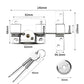Security Sliding Bolt Gate Lock