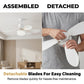 2-in-1 Cooling LED Ceiling Fan