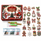 ⏳Limited-time 50% off⏰24-Day Christmas Countdown Ornament DIY Kit🎄🎅📅