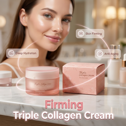 🏆LAST DAY SALE: ONLY ￡9.99!!🎁✨Triple Collagen Firming & Hydrating Cream